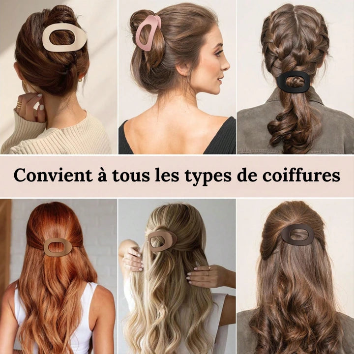 Pince à cheveux - Attachez vos cheveux. Oubliez l’inconfort