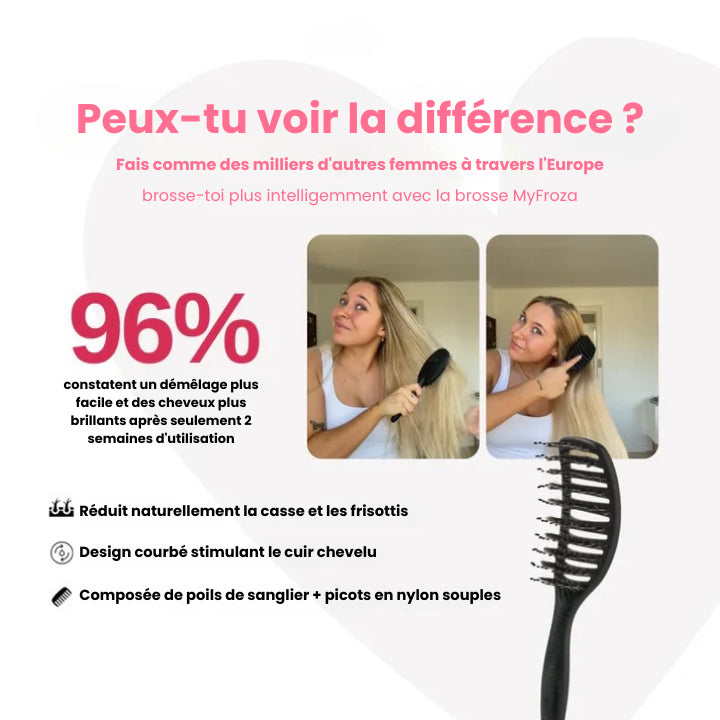 Brosse démêlantes anti-casse