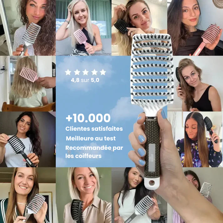 Brosse démêlantes anti-casse