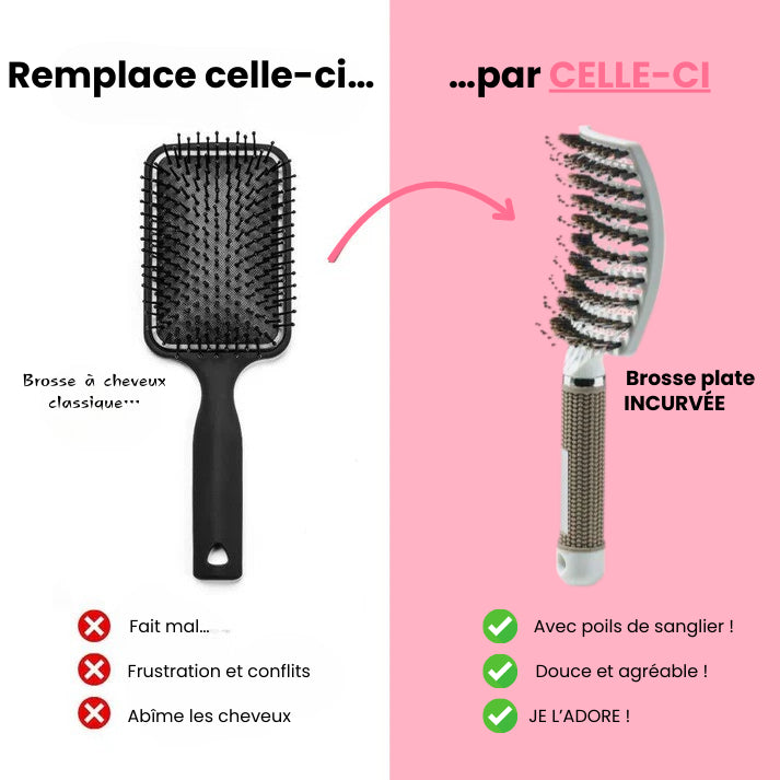Brosse démêlantes anti-casse
